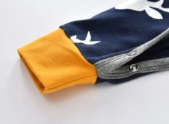 Barboteuse De Noël à Manches Longues Pour Nouveau-né Garçon Et Fille -Mode Pyjamas Magasin barboteuse de noel a manches longues pour nouveau ne garcon et fille 6