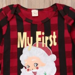 Combinaison De Noël Avec Chapeau Pour Bébé -Mode Pyjamas Magasin combinaison de noel avec chapeau pour bebe 3