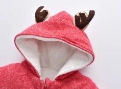 Combinaison De Noël Pour Bébé Capuche Cerf -Mode Pyjamas Magasin combinaison de noel pour bebe capuche cerf 3