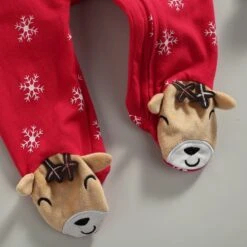 Combinaison De Noel Pour Garçon Et Fille De 0 à 9 Mois -Mode Pyjamas Magasin combinaison de noel pour garcon et fille de 0 a 9 mois 3
