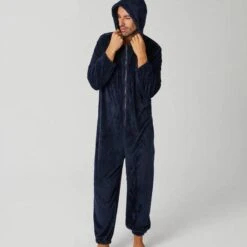 Combinaison Extra Douce Pour Homme -Mode Pyjamas Magasin combinaison extra douce pour homme 1