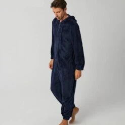 Combinaison Extra Douce Pour Homme -Mode Pyjamas Magasin combinaison extra douce pour homme 2 1