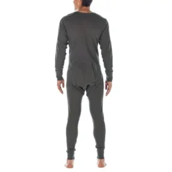 Combinaison Pyjama Couleur Unie Pour Homme Col En V