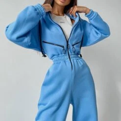 Combinaison Pyjama Femme Streetwear Décontracté à Taille Haute Et élastique -Mode Pyjamas Magasin combinaison pyjama femme streetwear decontracte a taille haute et elastique 2
