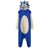 Combinaison Pyjama Sonic à Capuche -Mode Pyjamas Magasin combinaison pyjama sonic a capuche