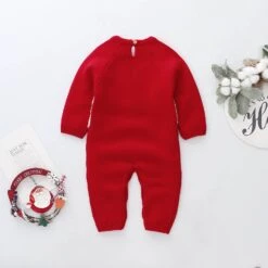 Combinaisons De Noël Pour Nouveau-né De 0-24M Garçon Et Fille -Mode Pyjamas Magasin combinaisons de noel pour nouveau ne de 0 24m garcon et fille 5