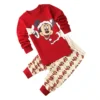 Ensemble Pyjama Mickey En Père Noël -Mode Pyjamas Magasin ensemble pyjama a motif pelle pour garcons et filles