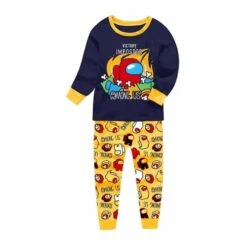 Ensemble Pyjama Among Us Pour Enfant -Mode Pyjamas Magasin ensemble pyjama among us pour enfant 2