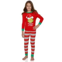 Ensemble Pyjama T-shirt Et Pantalon Joyeux Noël Pour Toute La Famille -Mode Pyjamas Magasin ensemble pyjama t shirt et pantalon joyeux noel pour toute la famille 2