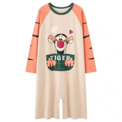 Pyjama Coton Tigrou Pour Femme