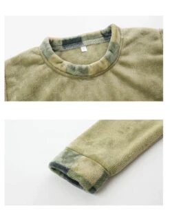 Pyjama Chaud à Manches Longues Polaire Pour Homme -Mode Pyjamas Magasin pyjama chaud a manches longues polaire pour homme 5