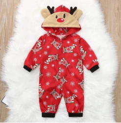 Pyjama Combinaison Rouge Pour Toute La Famille -Mode Pyjamas Magasin pyjama combinaison rouge pour toute la famille 2