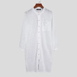 Pyjama Combinaison Short Et Manches Longues Pour Hommes -Mode Pyjamas Magasin pyjama combinaison short et manches longues pour hommes 4