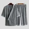 Pyjama D’été Kimono 2 Pyjama D’été Kimono -Mode Pyjamas Magasin pyjama d ete kimono