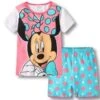 Pyjama D’été Deux Pièces à Motif Minnie Pour Filles -Mode Pyjamas Magasin pyjama d ete minnie mouse pour filles 8