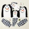 Pyjama De Noël Bonhomme De Neige Assorti Pour Toute La Famille -Mode Pyjamas Magasin pyjama de noel bonhomme de neige assorti pour toute la famille