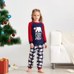 Pyjama De Noel Ours Polaire Pour Toute La Famille -Mode Pyjamas Magasin pyjama de noel ours polaire pour toute la famille 3