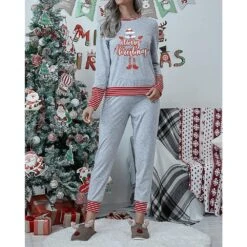 Pyjama De Noël Pour Femme -Mode Pyjamas Magasin pyjama de noel pour femme 3