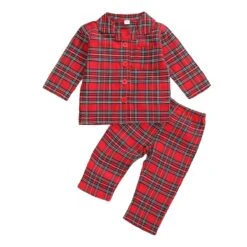 Pyjama De Noël Vintage Pour Enfants