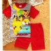Pyjama Deux Pièce Rouge Motif Pikachu Pokémon -Mode Pyjamas Magasin pyjama deux piece rouge motif pikachu pokemon