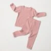 Pyjama Deux Pièces En Coton Filles -Mode Pyjamas Magasin pyjama deux pieces en coton filles rose 4 5ans