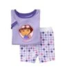 Pyjama Deux Pièces Manches Courtes à Motif Dora -Mode Pyjamas Magasin pyjama deux pieces manches courtes a motif dora