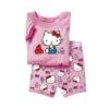 Pyjama Deux Pièces Rose Violet à Motif Hello Kitty 1 Pyjama Deux Pièces Rose Violet à Motif Hello Kitty -Mode Pyjamas Magasin pyjama deux pieces rose violet a motif hello kitty 4