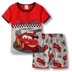 Pyjama Deux Pièces Motif McQueen De Cars