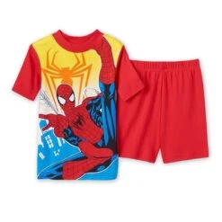 Pyjama Deux Pièces En Coton Motif Spiderman
