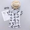 Pyjama Disney D’été Pour Enfant Tête De Mickey Blanc -Mode Pyjamas Magasin pyjama disney d ete pour enfant tete de mickey blanc 17