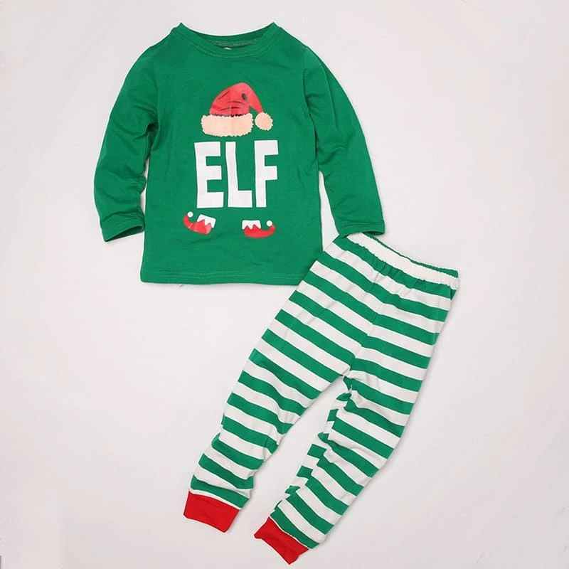 Pyjama Elfe De Noel Assorti Pour Toute La Famille 4 Pyjama Elfe De Noel Assorti Pour Toute La Famille – Image 2