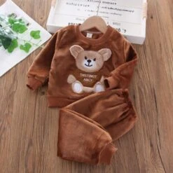 Pyjama En Flanelle Et Polaire Pour Enfants