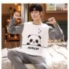 Pyjama Homme à Motif Panda -Mode Pyjamas Magasin pyjama homme a motif panda 9