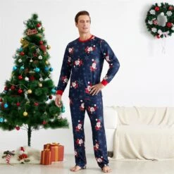 Pyjama Imprimé Flocon De Neige Et Père Noël Pour La Famille 10 Pyjama Imprimé Flocon De Neige Et Père Noël Pour La Famille -Mode Pyjamas Magasin pyjama imprime flocon de neige et pere noel pour la famille 3