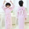 Pyjama Peignoir Lapin Rose En Coton Pour Fille 2 Pyjama Peignoir Lapin Rose En Coton Pour Fille -Mode Pyjamas Magasin pyjama peignoir lapin rose en coton pour fille