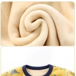 Pyjama Polaire Chaud Avec Motif De Dinosaure Pour Garçon -Mode Pyjamas Magasin pyjama polaire chaud avec motif de dinosaure pour garcon