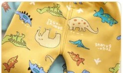 Pyjama Polaire Chaud Avec Motif De Dinosaure Pour Garçon -Mode Pyjamas Magasin pyjama polaire chaud avec motif de dinosaure pour garcon 3