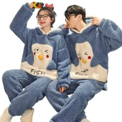 Pyjama Polaire Et Drôle Pour Couple -Mode Pyjamas Magasin pyjama polaire et drole pour couple 5