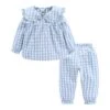Pyjama Pour Enfant à Carreaux -Mode Pyjamas Magasin pyjama pour enfant a carreaux bleu 5ans