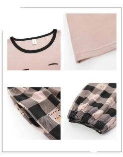 Pyjama Rosé Avec Figure Drôle Pour Homme -Mode Pyjamas Magasin pyjama rose avec figure drole pour homme 5