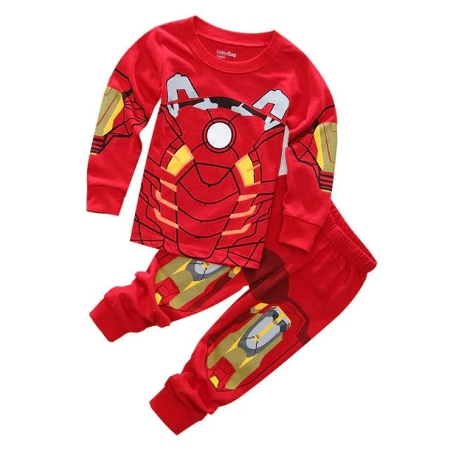 Pyjama Rouge Iron Man Pour Garçon 3 Pyjama Rouge Iron Man Pour Garçon
