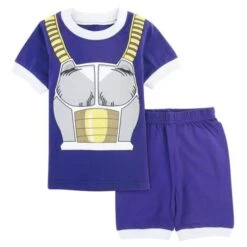Pyjama T-shirt Polo Et Short Vegeta