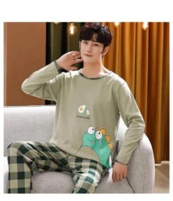 Pyjama Vert Avocat Pour Homme