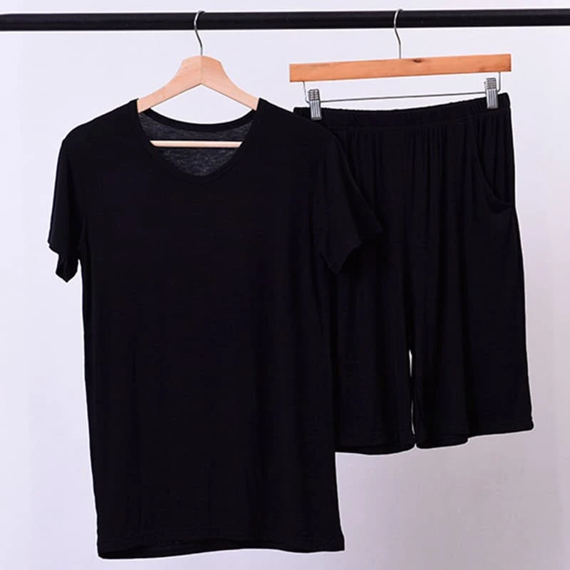 Pyjashort Homme à Manches Courtes Et Respirant 4 Pyjashort Homme à Manches Courtes Et Respirant – Image 2