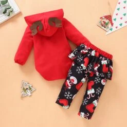 Mode Pyjamas Magasin -Mode Pyjamas Magasin vetements de noel pour bebes filles de 0 a 18 mois avec capuche 2